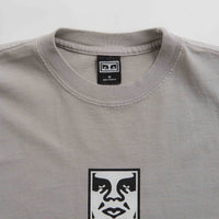 Obey Icon Heavyweight T-Shirt - Silver Grey thumbnail