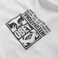 Obey Icon Split T-Shirt - White thumbnail