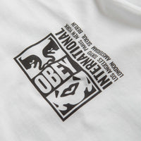 Obey Icon Split T-Shirt - White thumbnail