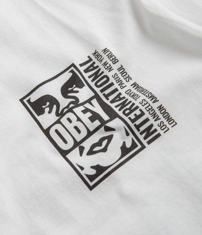 Obey Icon Split T-Shirt - White