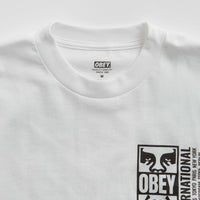 Obey Icon Split T-Shirt - White thumbnail