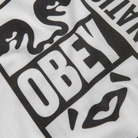 Obey Icon Split T-Shirt - White thumbnail