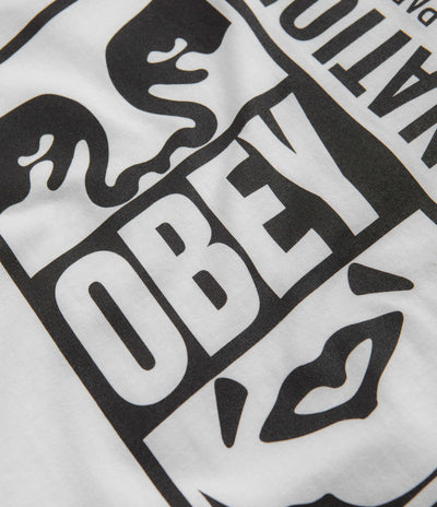 Obey Icon Split T-Shirt - White