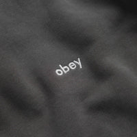 Obey Lowercase Pigment Hoodie - Digital Black thumbnail