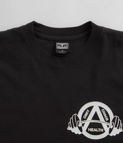 Obey Nothing T-Shirt - Vintage Black