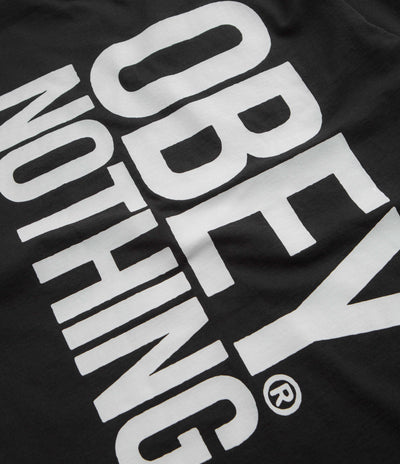 Obey Nothing T-Shirt - Vintage Black