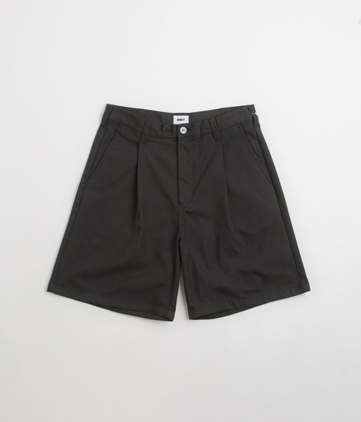 Obey Oliver Shorts - Pirate Black | flatspot