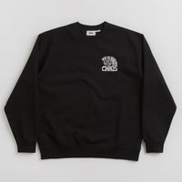 Obey Peace Program Crewneck Sweatshirt - Black thumbnail