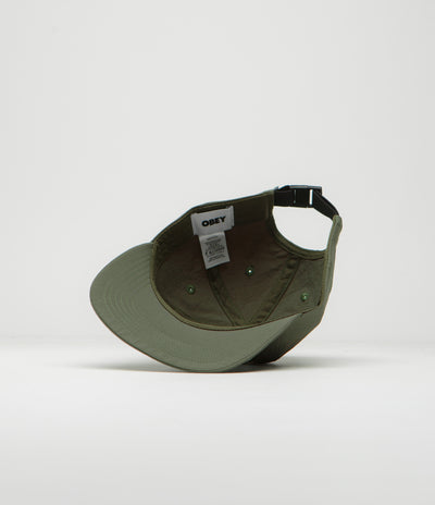 Obey Posi Division Cap - Moss Green