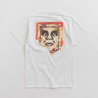 Obey Ripped Icon T-Shirt - White thumbnail