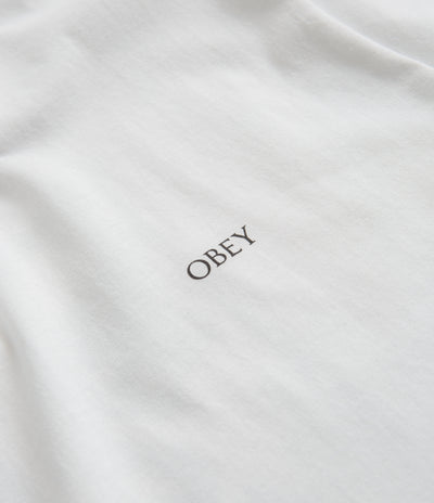 Obey Ripped Icon T-Shirt - White