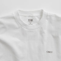 Obey Ripped Icon T-Shirt - White thumbnail