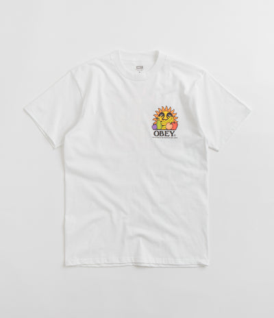 Obey The Future Is The Fruits Of Our Labour T-Shirt - White