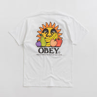 Obey The Future Is The Fruits Of Our Labour T-Shirt - White thumbnail