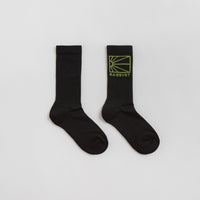Rassvet Logo Socks - Black thumbnail