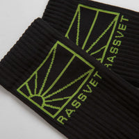 PACCBET Logo Socks - Black thumbnail