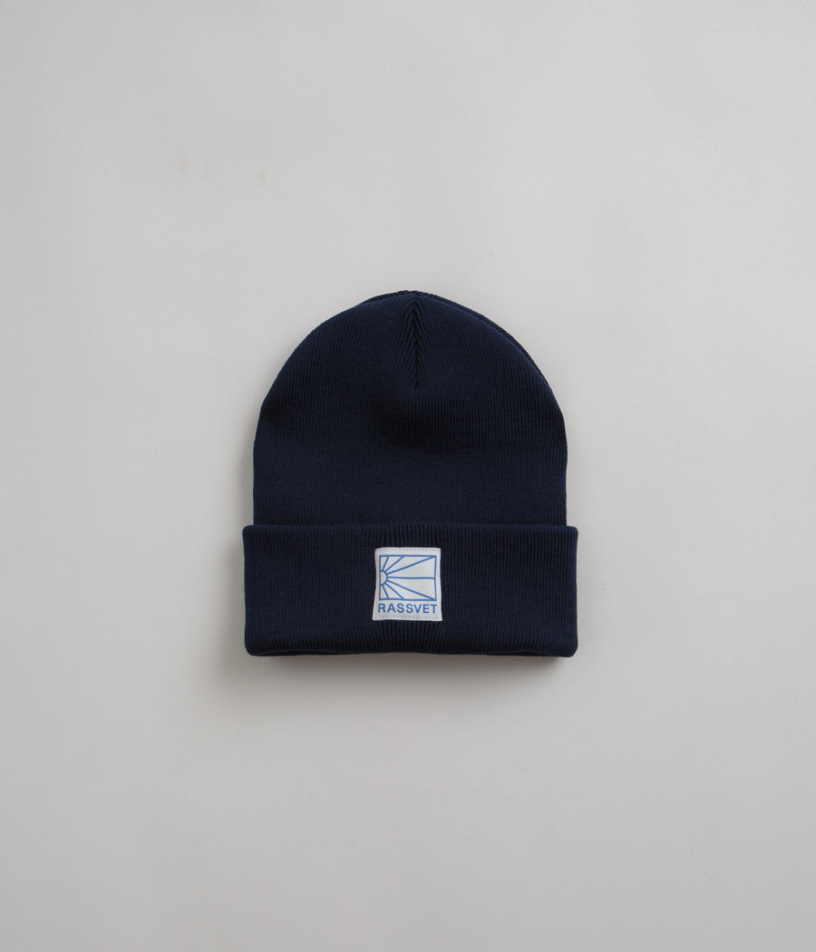 PACCBET Logo Tag Beanie - Navy