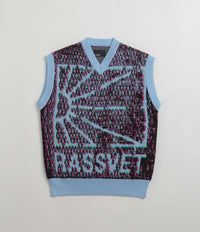 Rassvet Mesh Camo Sleeveless Jumper in Blue