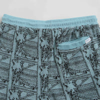 PACCBET Miami Terry Shorts - Light Blue thumbnail