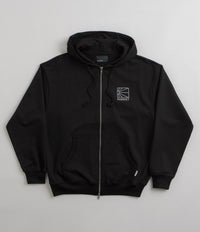 Rassvet Mini Logo Zip Hoodie in Black
