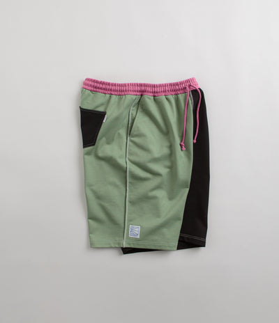 PACCBET Mix Sweat Shorts - Khaki