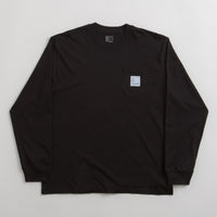 PACCBET Pocket Tag Long Sleeve T-Shirt - Black thumbnail