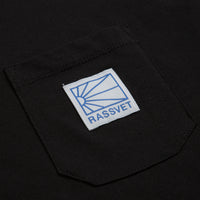 PACCBET Pocket Tag Long Sleeve T-Shirt - Black thumbnail