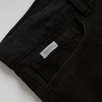 PACCBET Typo Classic Jeans - Black thumbnail