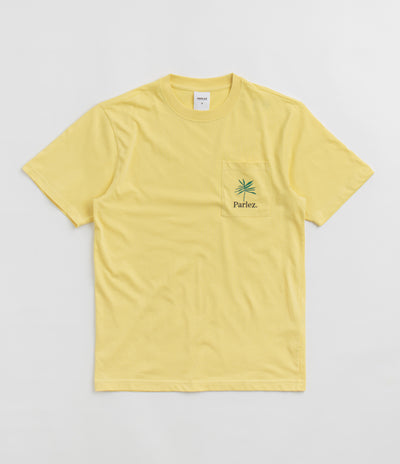 Parlez Areca Pocket T-Shirt - Dusky Yellow