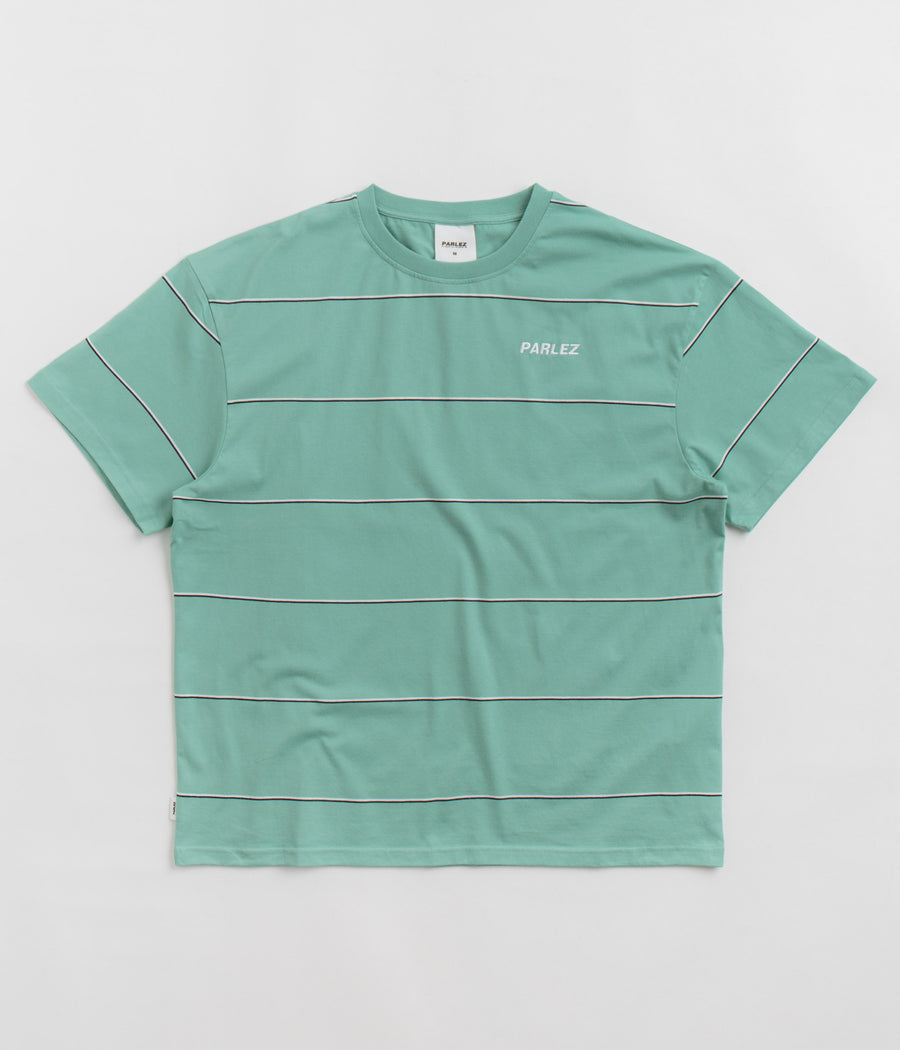 Parlez Bataka Oversized Stripe T-Shirt - Sea Mist