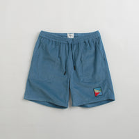 Parlez Campbell Cord Shorts - Dusty Blue thumbnail