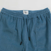 Parlez Campbell Cord Shorts - Dusty Blue thumbnail