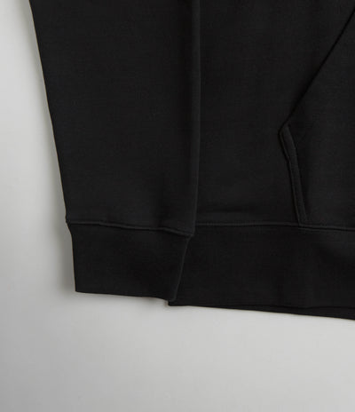 Parlez Lapstrake Hoodie - Black