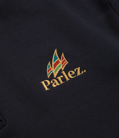 Parlez Savanah Button Down Sweatshirt - Navy