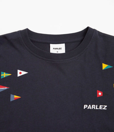 Parlez Topaz Oversized T-Shirt - Navy