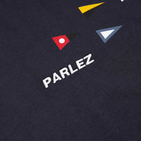 Parlez Topaz Oversized T-Shirt - Navy thumbnail