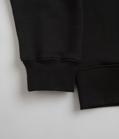 Parlez Wanstead 1/4 Zip Sweatshirt - Black