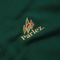 Parlez Wanstead 1/4 Zip Sweatshirt - Deep Green thumbnail