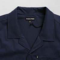 Pass Port Bloom Casual Shirt - Navy thumbnail