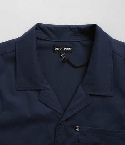 Pass Port Bloom Casual Shirt - Navy