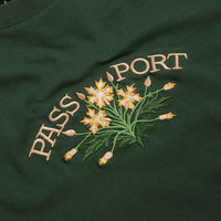 Pass Port Bloom Organic T-Shirt - Forest Green thumbnail