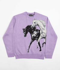 Pass Port Brumbies Crewneck Sweatshirt in Lavender