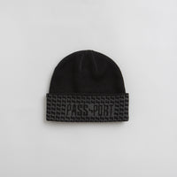 Pass Port Drain Beanie - Black / Steel thumbnail