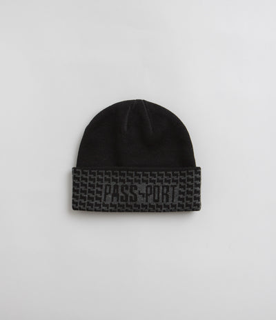 Pass Port Drain Beanie - Black / Steel