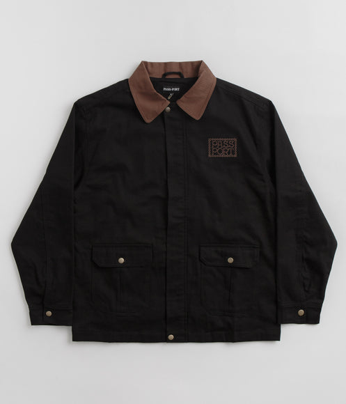 Pass Port Invasive Logo Yard Jacket - Black