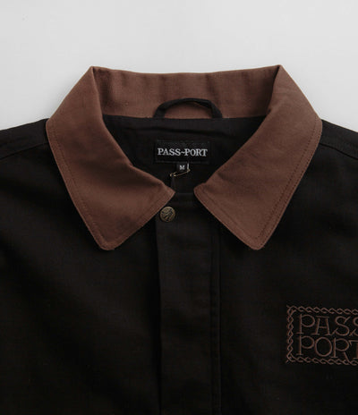 Pass Port Invasive Logo Yard Jacket - Black