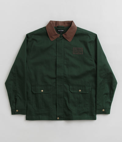 Pass Port Invasive Logo Yard Jacket - Forest Green