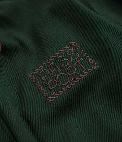 Pass Port Invasive Logo Yard Jacket - Forest Green