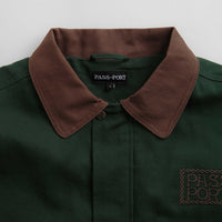 Pass Port Invasive Logo Yard Jacket - Forest Green thumbnail