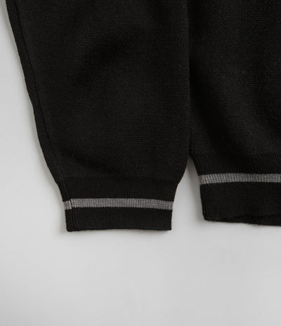 Pass Port Kings X Fountain Mohair Knitted Sweatshirt - Black